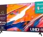 هايسينس تلفزيون ذكي 50A62NS بدقة 4K UHD مقاس 50 بوصة (موديل 2024)