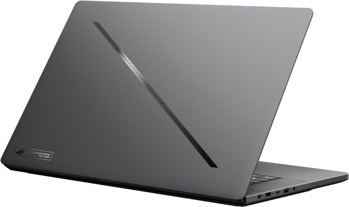 ⁦لابتوب العاب اسس روج زيفيروس G16 GU605MI 2024، انتل الترا 9 185H، 16GB 1TB SSD، RTX 4070 8GB، ويندوز 11، OLED 16 انش 2.5K (2560×1600) 240Hz، كيبورد RGB، رمادي اكليبس⁩ - الصورة ⁦3⁩