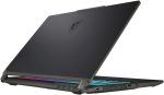 MSI لابتوب العاب سايبورغ 15 A13VF بشاشة 15.6 انش FHD 144Hz ومعالج انتل كور i7-13620H وذاكرة RAM 16GB وSSD 512GB وبطاقة رسومات انفيديا RTX4060 8GB وويندوز 11 هوم، انجليزي-عربي K/B، اسود -