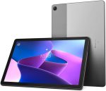 لينوفو تاب M10 بشاشة FHD 10.1 انش WUXGA مضادة للبصمات مع معالج يونيسوك T610 1.8GHz وذاكرة RAM 4GB وذاكرة تخزين 64GB (قابلة للتوسيع عبر microSD)، فوليو + غشاء متضمن، اندرويد 12، رمادي ستورم [ZAAE0086AE