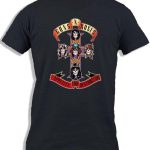Ay Cabron™ G... And Roses | Rock Band | Guns n' R... Appetite For Destruction تي شيرت قطني للرجال