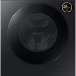 مجموعة غسالة ومجفف من سامسونج، اسود، 11.5 كجم، مع ايكو بابل، تقنية الذكاء الاصطناعي ووش كويك درايف، WD11BB944DGBGU، ضمان 20 عام على محرك عاكس رقمي