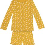 طقم ملابس نوم جرين تريت من الخيزران للبنات من جرين تريت، GLHGT045