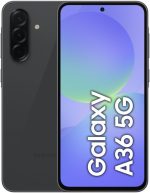 سامسونج هاتف ذكي جالكسي ايه 36 الجيل الخامس 5G، ذاكرة تخزين 256GB، ذاكرة RAM 8GB، اسود رائع، 6 تحديثات لنظام التشغيل، شاشة كبيرة، معالج ثماني النواة (اصدار الامارات العربية المتحدة)