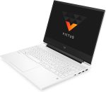 HP لابتوب العاب فيكتس 15.6 انش، AMD رايزن 7 8845HS (حتى 5.1Ghz)، 16GB DDR5-5600 MHz RAM، 1TB PCIe®، 144Hz، انفيديا RTX 4060 8GB جرافيكس، كيبورد انجليزي باضاءة خلفية، ويندوز 11 برو، ابيض سيراميك