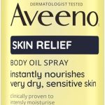 افينو بخاخ زيت الجسم لتخفيف البشرة، مع زيت الشوفان وزيت الجوجوبا، مناسب للبشرة الحساسة، يغذي البشرة الجافة والحساسة على الفور، مناسب للتدليك، 200 مل