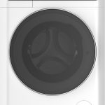 مجفف غسالة بتحميل امامي 8 5 كجم من نيكاي، غسالة اوتوماتيكية بالكامل مع محرك عاكس بي ال دي سي موفر للطاقة، لوحة تعمل باللمس، برنامج غسيل بلمسة واحدة، قفل للاطفال - NWM805FDW