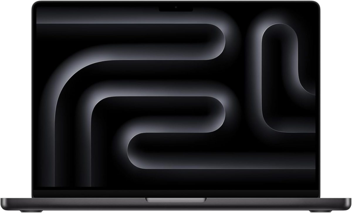 MacBook Pro موديل 2024 من Apple (مقاس 14 إنش، شريحة Apple M4 بوحدة معالجة مركزية مع 10 نوى ووحدة معالجة رسومات غرافيك مع 10 نوى، ذاكرة موحدة 16GB‏، 512GB) - أسود فلكي; الإنجليزية