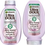 غارنييه الترا دو شامبو بخلاصة ماء الأرز و النشا 400مل + بلسم 360مل