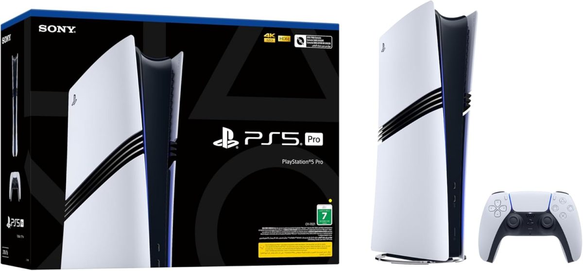 PlayStation 5 Pro Console - UAE Version, 1 Year Manufacturer Warranty