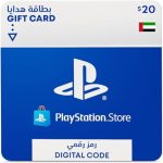 Playstation بطاقة شحن شبكة بقيمة 20 دولار | حساب PSN في الامارات العربية المتحدة [رمز رقمي]