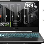 اسس لابتوب العاب تي يو اف 2024 A15 بشاشة FHD 15.6 انش 144Hz رايزن 7 7435HS ثماني النواة (افضل من i7-13620H) وبطاقة رسومات انفيديا RTX 3050 وRAM 32GB وSSD 2TB وSSD محمول 256GB وكيبورد RGB وRJ45 وكيبورد