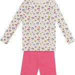 طقم ملابس نوم جرين تريت من الخيزران للبنات من جرين تريت، GLHGT074