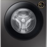 غسالة سامسونج تحميل امامي 8 كجم مع ايكوبابل، بخار صحي وتقنية العاكس الرقمي، ضمان 20 سنة على محرك عاكس رقمي