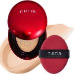 كريم اساس ريد كوشن من تيرتير| الخيار الياباني رقم 1 للبشرة الزجاجية، يدوم طويلا، خفيف الوزن، تغطية قابلة للبناء، شبه مات (21N ايفوري، 0.63 اونصة سائلة (عبوة من قطعة واحدة)