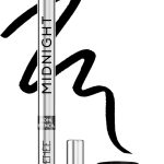 قلم كحل كاجال ميدنايت من ريني - مقاوم للماء والتلطخ مع مبراة - يبقى لمدة 24 ساعة - اسود داكن - تطبيق بتمريرة واحدة - فيتامين E وزيت الزيتون وزيت الخروع - 1.5 غرام، لمسة نهائية مات