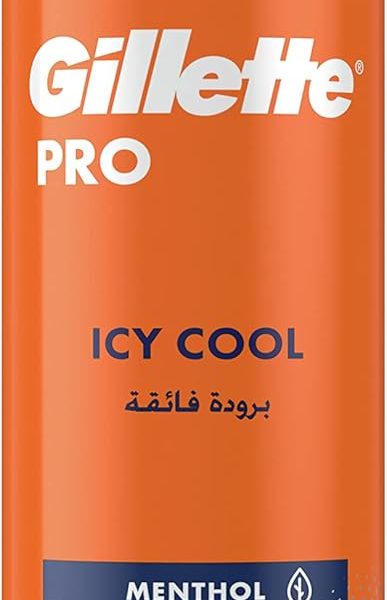 جل الحلاقة جيليت برو ايسي كول بالمنثول 200 مل، متعدد الالوان - قد تختلف العبوة