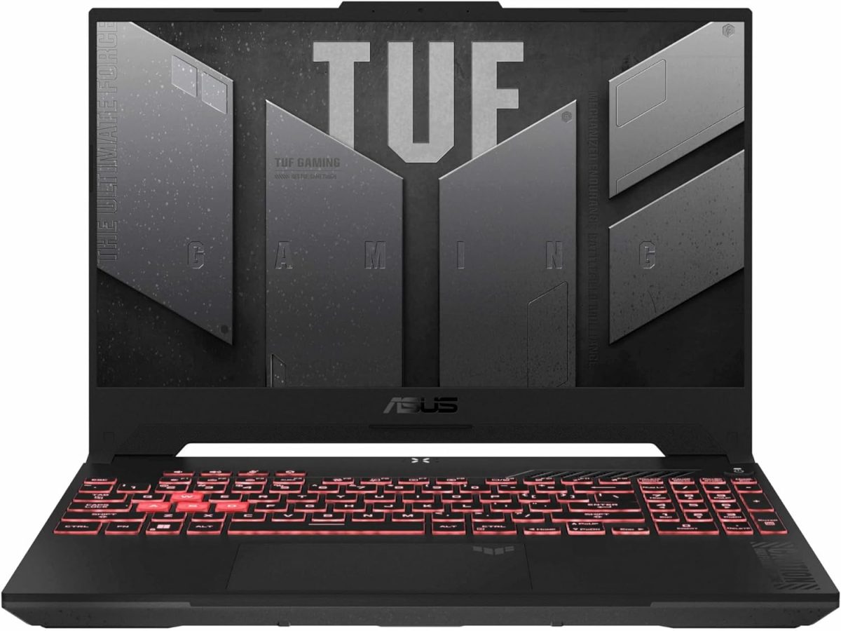 اسس تي يو اف للالعاب A15 FA507NVR-LP029 AMD رايزن 7-7435HS 16GB DDR5 512GB PCIe SSD 8GB RTX4060 15.6 انش FHD 144Hz فريدوس