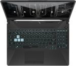 ⁦اسس لابتوب العاب تي يو اف 2024 A15 بشاشة FHD 15.6 انش 144Hz رايزن 7 7435HS ثماني النواة (افضل من i7-13620H) وبطاقة رسومات انفيديا RTX 3050 وRAM 32GB وSSD 2TB وSSD محمول 256GB وكيبورد RGB وRJ45 وكيبورد⁩ - الصورة ⁦3⁩