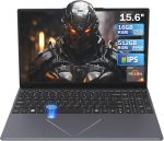 لابتوب 15.6 انش 16GB DDR4 512GB SSD، لابتوب HD AMD رايزن 5 3500U جرافيكس AMD مدمج مع معرف لمس 2.4/5G واي فاي بلوتوث USB 3.0 WPS للطلاب/لابتوب الالعاب