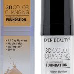 كريم أساس متغير اللون ثلاثي الأبعاد للوجه، كريم أساس سائل، خافي عيوب البشرة، مكياج الوجه لمختلف ألوان البشرة، كريم واقي من الشمس مع عامل حماية من الشمس 45، سوبر ستاي مقاوم للماء بلا عيوب 35 مل