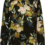 بلوزة اولينيو مالوري باكمام طويلة للنساء بنمط نوس من اونلي