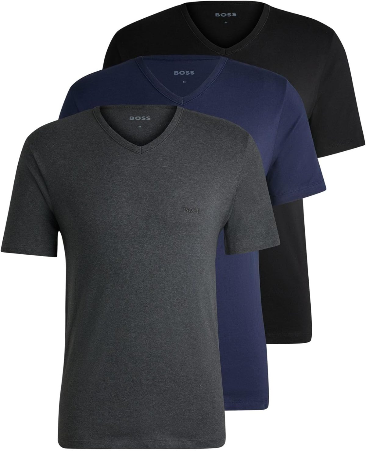 Hugo Boss Mens TShirtVN 3P Classic 10243514 01 T-Shirt (pack of 1)