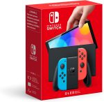 نينتندو سويتش (موديل OLED)، ازرق نيون/احمر نيون، اصدار عالمي