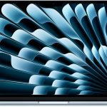 MacBook Air موديل 2025 من Apple (مقاس 13 إنش، شريحة Apple M4 بوحدة معالجة مركزية مع 10 نوى ووحدة معالجة رسومات غرافيك ثمانية النوى، ذاكرة موحدة 16GB‏، 256GB) - أزرق سماوي؛ الإنجليزية