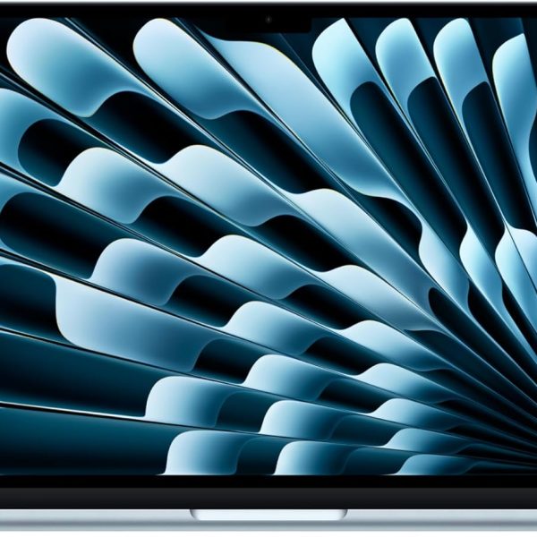 MacBook Air موديل 2025 من Apple (مقاس 13 إنش، شريحة Apple M4 بوحدة معالجة مركزية مع 10 نوى ووحدة معالجة رسومات غرافيك ثمانية النوى، ذاكرة موحدة 16GB‏، 256GB) - أزرق سماوي؛ الإنجليزية
