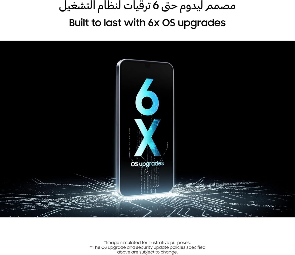⁦سامسونج جوال جالكسي ايه 16 ال تي اي، هاتف ذكي يعمل بنظام اندرويد، ثنائي شرائح الاتصال، ذاكرة رام 4 جيجا، تخزين 128 جيجا، اخضر فاتح (اصدار الامارات العربية المتحدة)⁩ - الصورة ⁦7⁩