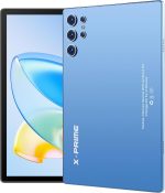 تابلت اكس برايم S25 الترا 10.1 انش اندرويد 15 مع كيبورد وماوس | 5G + واي فاي | شاشة HD+ AMOLED 3000x1440 | ثنائي شرائح الاتصال | كاميرا مزدوجة | جوجل ميت اند زووم (ازرق)