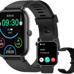 ساعة ذكية ZW01 من بيجي، شاشة 1.8 انش، مكالمات بلوتوث، بطارية تدوم 15 يوم، مقاومة للماء IP68، اكثر من 123 وضع رياضي، مراقبة تشبع الاكسجين/ساعة نوم/تنبيهات الصلاة، ساعة ذكية متوافقة مع اندرويد وiOS
