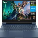 HP لابتوب العاب فيكتس الجيل 12 انتل ثماني النواة i5-12450H وRAM 8GB وSSD 512GB وانفيديا جيفورس RTX 3050 4GB وشاشة FHD 15.6 انش (1920×1080) 144Hz وويندوز 11 هوم
