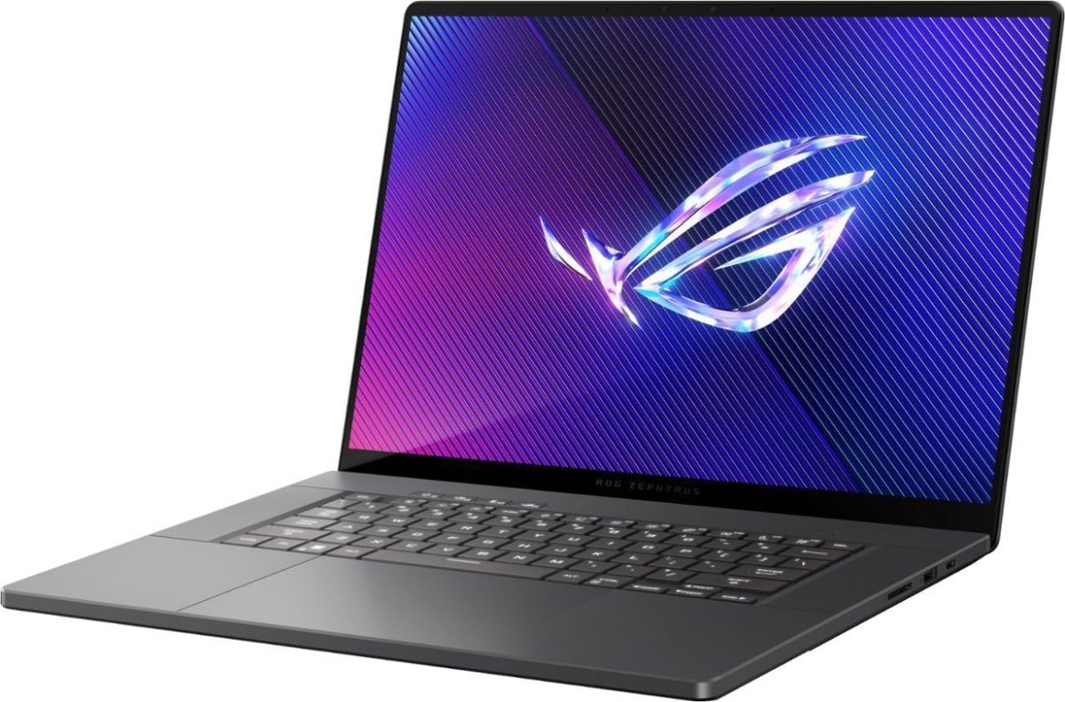 ⁦لابتوب العاب اسس روج زيفيروس G16 GU605MI 2024، انتل الترا 9 185H، 16GB 1TB SSD، RTX 4070 8GB، ويندوز 11، OLED 16 انش 2.5K (2560×1600) 240Hz، كيبورد RGB، رمادي اكليبس⁩ - الصورة ⁦7⁩