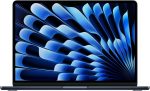 MacBook Air موديل 2025 من Apple (مقاس 13 إنش، شريحة Apple M4 بوحدة معالجة مركزية مع 10 نوى ووحدة معالجة رسومات غرافيك ثمانية النوى، ذاكرة موحدة 16GB‏، 256GB) - سماء الليل؛ العربية/الإنجليزية