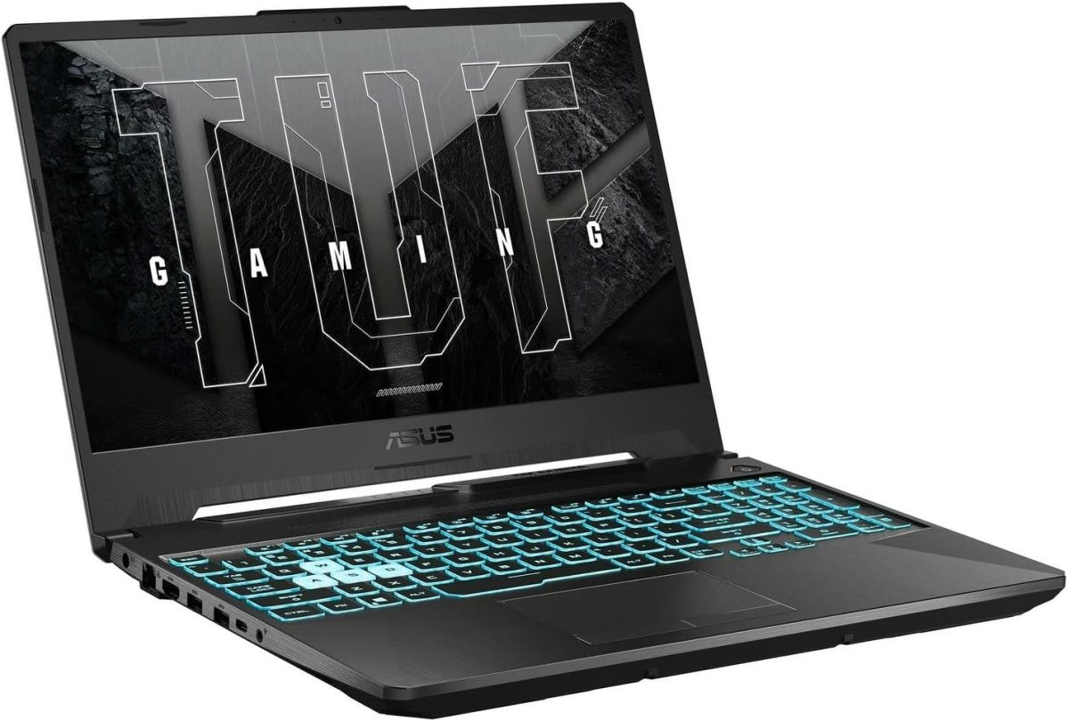 ⁦اسس لابتوب العاب تي يو اف 2024 A15 بشاشة FHD 15.6 انش 144Hz رايزن 7 7435HS ثماني النواة (افضل من i7-13620H) وبطاقة رسومات انفيديا RTX 3050 وRAM 32GB وSSD 2TB وSSD محمول 256GB وكيبورد RGB وRJ45 وكيبورد⁩ - الصورة ⁦4⁩