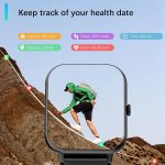 ⁦ساعة ذكية ZW01 من بيجي، شاشة 1.8 انش، مكالمات بلوتوث، بطارية تدوم 15 يوم، مقاومة للماء IP68، اكثر من 123 وضع رياضي، مراقبة تشبع الاكسجين/ساعة نوم/تنبيهات الصلاة، ساعة ذكية متوافقة مع اندرويد وiOS⁩ - الصورة ⁦9⁩