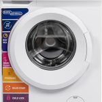 سوبر جينيرال غسالة تحميل امامي SGW7250NLED، شاشة LED، 15 برنامج غسيل، تنظيف الاسطوانة، قفل للاطفال، عرض 59.5 سم × عمق 40 سم × ارتفاع 85 سم