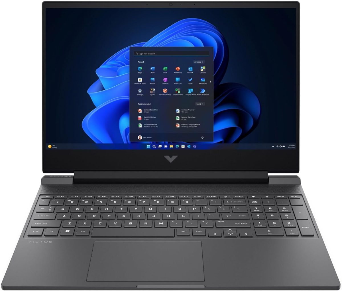 HP لابتوب العاب فيكتوس 15.6 انش FHD IPS 144Hz AMD رايزن 5-8645HS انفيديا جيفورس RTX 4050 8GB DDR5 512GB SSD ميكا فضي (2024)