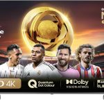 تلفزيون هايسنس الذكي QLED مقاس 65 بوصة E7N - ألوان Quantum Dot، صورة AI، Dolby Vision، Dolby Atmos، مشاركة على التلفزيون، التحكم الصوتي، نتفليكس، ديزني، 65E7N (إصدار الإمارات العربية المتحدة 2024)