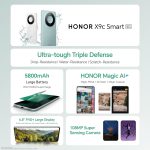اونر هاتف ذكي X9c 5G 8+256GB، شاشة 120Hz 6.8 انش، مقاوم للسقوط، مقاوم للخدش، هاتف ذكي مقاوم للماء، ازرق سيان - اصدار الامارات العربية المتحدة