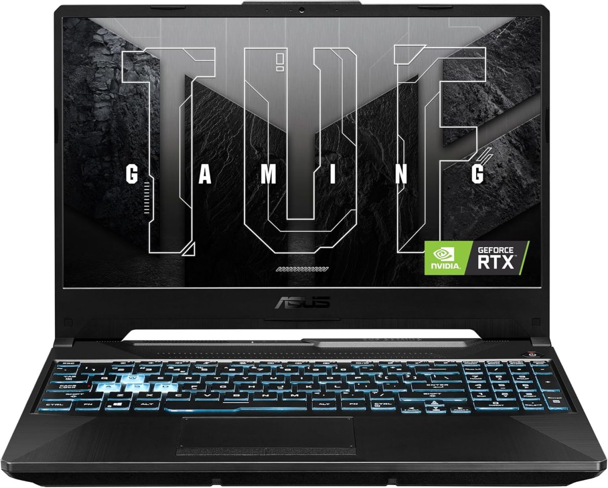 اسس تي يو اف A15 FA506NC-HN005 AMD رايزن R5-7535HS/8GB RAM/512GB SSD/انفيديا جيفورس RTX 3050 4GB/15.6 FHD (1920x1080) 144Hz/ويندوز 11 هوم/RGB منطقة واحدة - اسود جرافيت