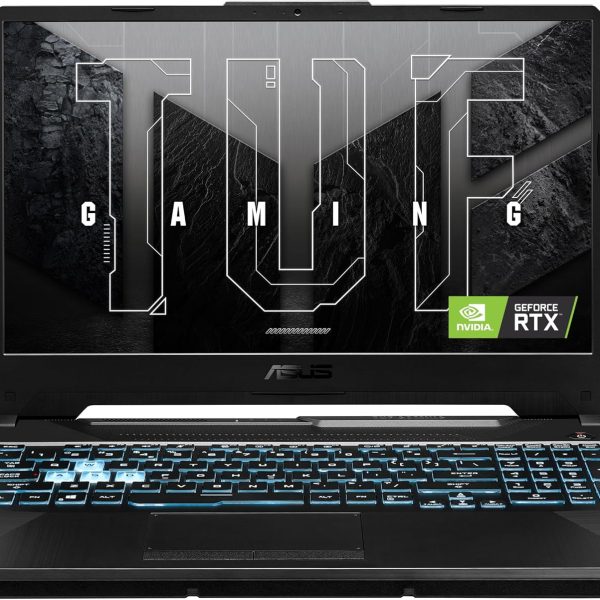 اسس تي يو اف A15 FA506NC-HN005 AMD رايزن R5-7535HS/8GB RAM/512GB SSD/انفيديا جيفورس RTX 3050 4GB/15.6 FHD (1920x1080) 144Hz/ويندوز 11 هوم/RGB منطقة واحدة - اسود جرافيت