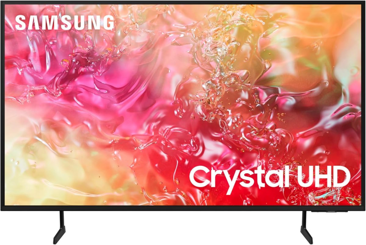 سامسونج تلفزيون كريستال UHD مقاس 55 بوصة، DU7000، دقة 4K، بيور كولور، ترقية 4K، تلفزيون سامسونج بلس، كيو سيمفوني، تلفزيون تايزن الذكي، UA55DU7000UXZN (2024 - نسخة الامارات العربية المتحدة)