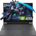 HP لابتوب العاب فيكتس 15 FA2701WM بشاشة 15.6 انش ومعالج انتل كور i5-13420H وRAM DDR4 16GB وSSD 512GB وشاشة FHD IPS 15.6 انش 144Hz وبطاقة رسومات انفيديا RTX 4050 6GB وكيبورد باضاءة خلفية انجليزي