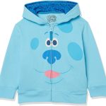 نيكيلوديون زي تنكري للاطفال الصغار بلوز كلوز اند يو بغطاء راس من الصوف بسحاب مع اذنين