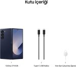 ⁦سامسونج جوال جالكسي زد فولد 6، ذاكرة RAM 12GB، تخزين 256GB، لون كحلي، شاشة كبيرة، كفالة البائع لمدة عام (اصدار دولي) (مجدد)⁩ - الصورة ⁦9⁩