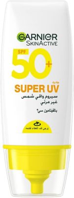غارنييه سكين أكتيف إنفيزيبل سيروم واقي من الشمس فيتامين سي SPF50+ 30 مل.