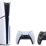 SIE Sony PlayStation 5 Slim Disc with Extra Dualsense Grey Camouflage Controller - International Version